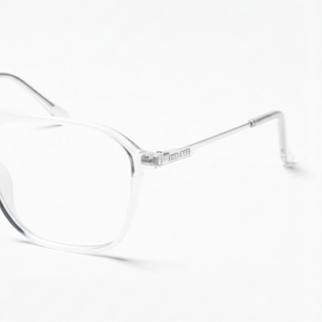 EYEFLIX // TRANSPARENT SHEET EYEGLASSES FOR MEN AND WOMEN