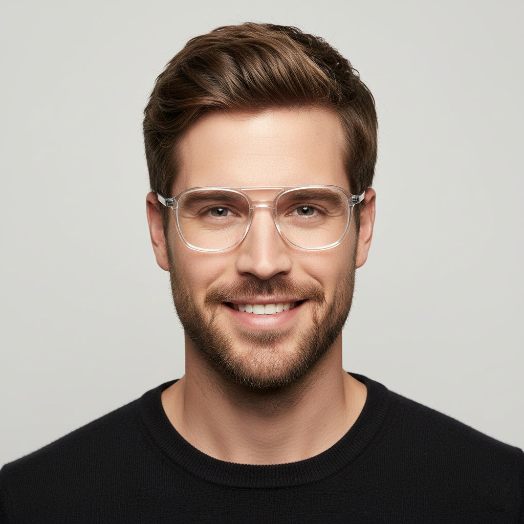 EYEFLIX // LIGHT BLUE SHEET EYEGLASSES FOR MEN AND WOMEN