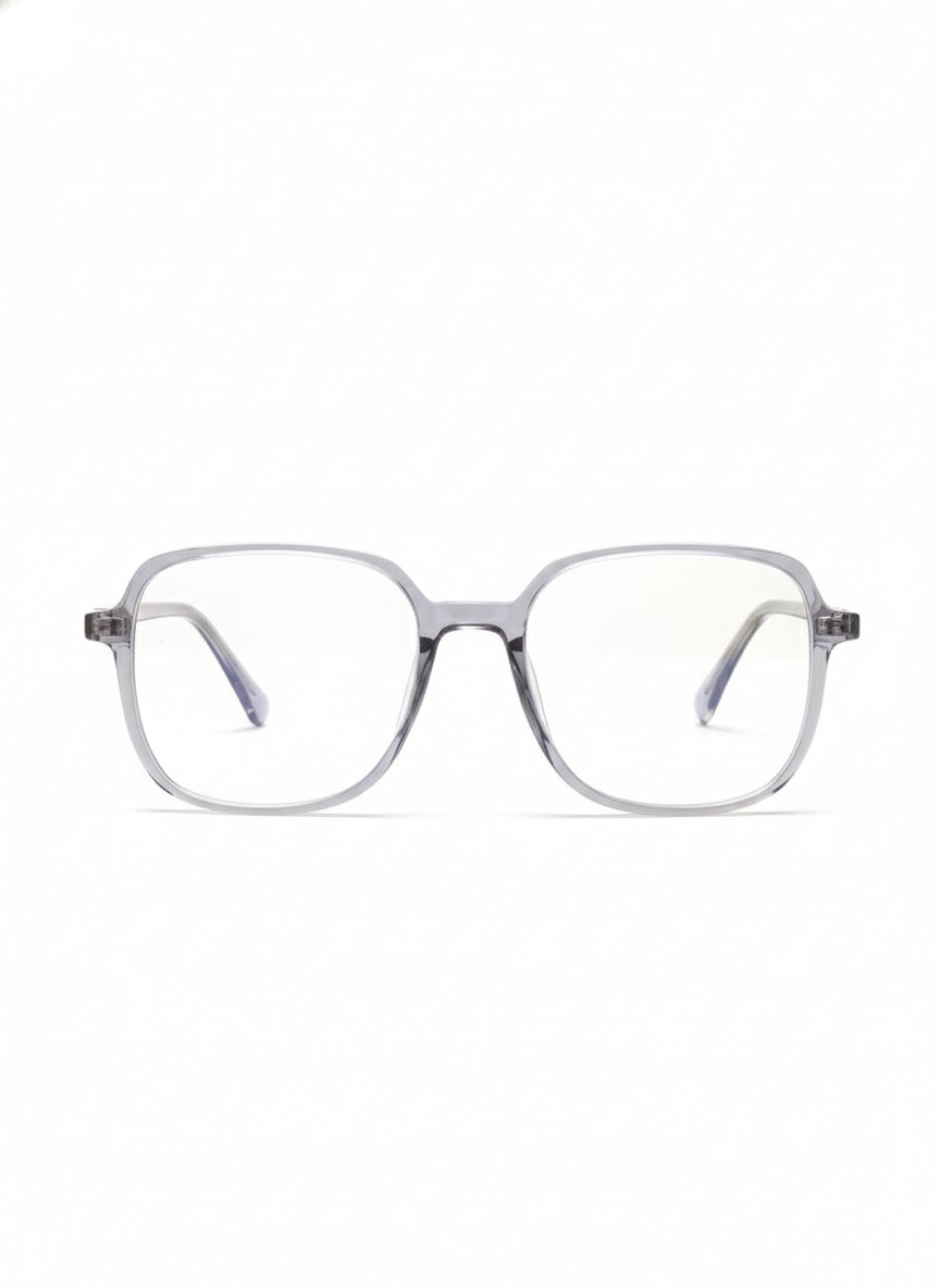 EYEFLIX // GREY GLOSSY SHEET EYEGLASSES