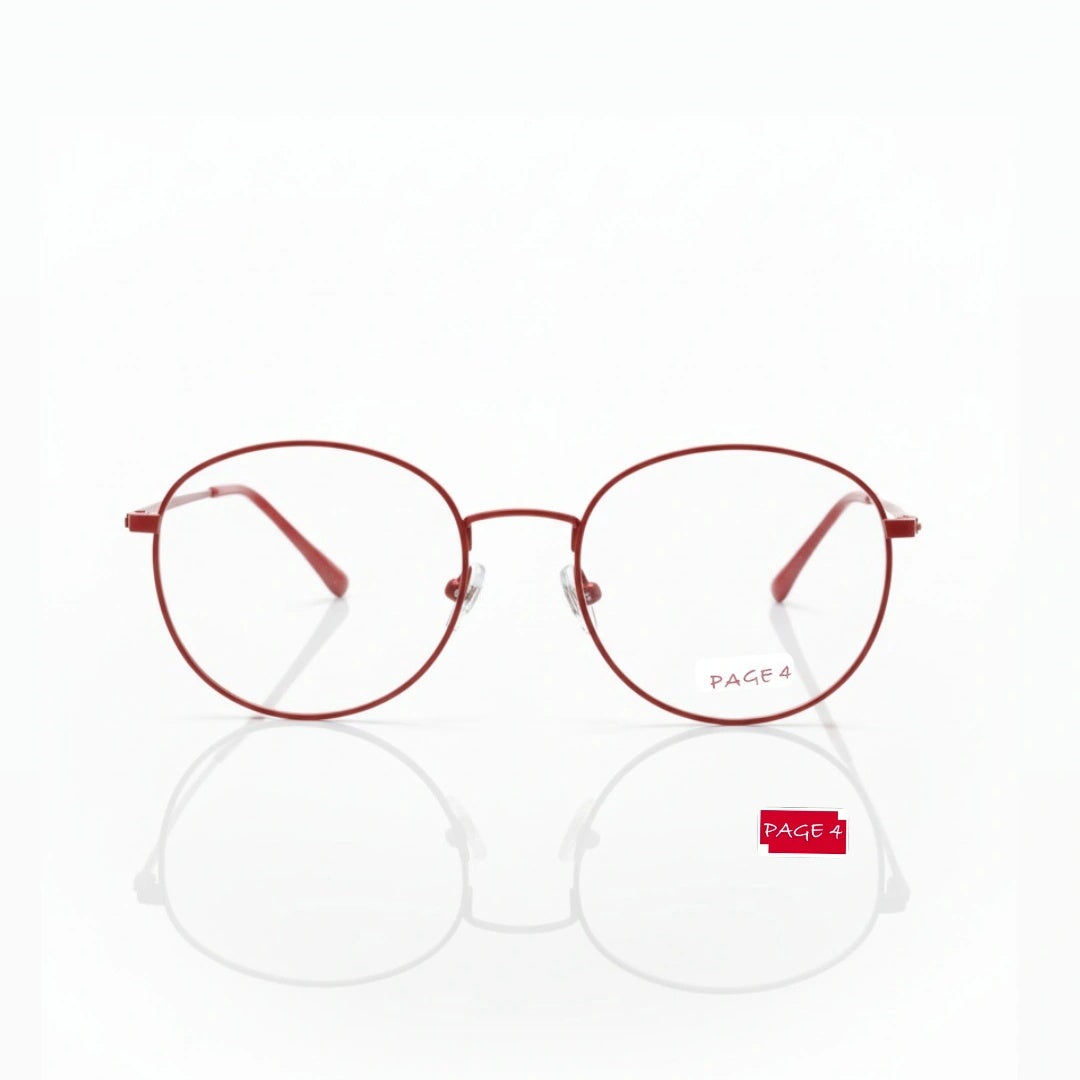 Luxury Round frame with complimentary blue cut lenses page 4 for men and women