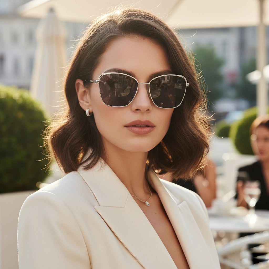 EYEFLIX // CATEYE SUNGLASSES FOR MEN AND WOMEN UV 400% POLARIZED LENSES