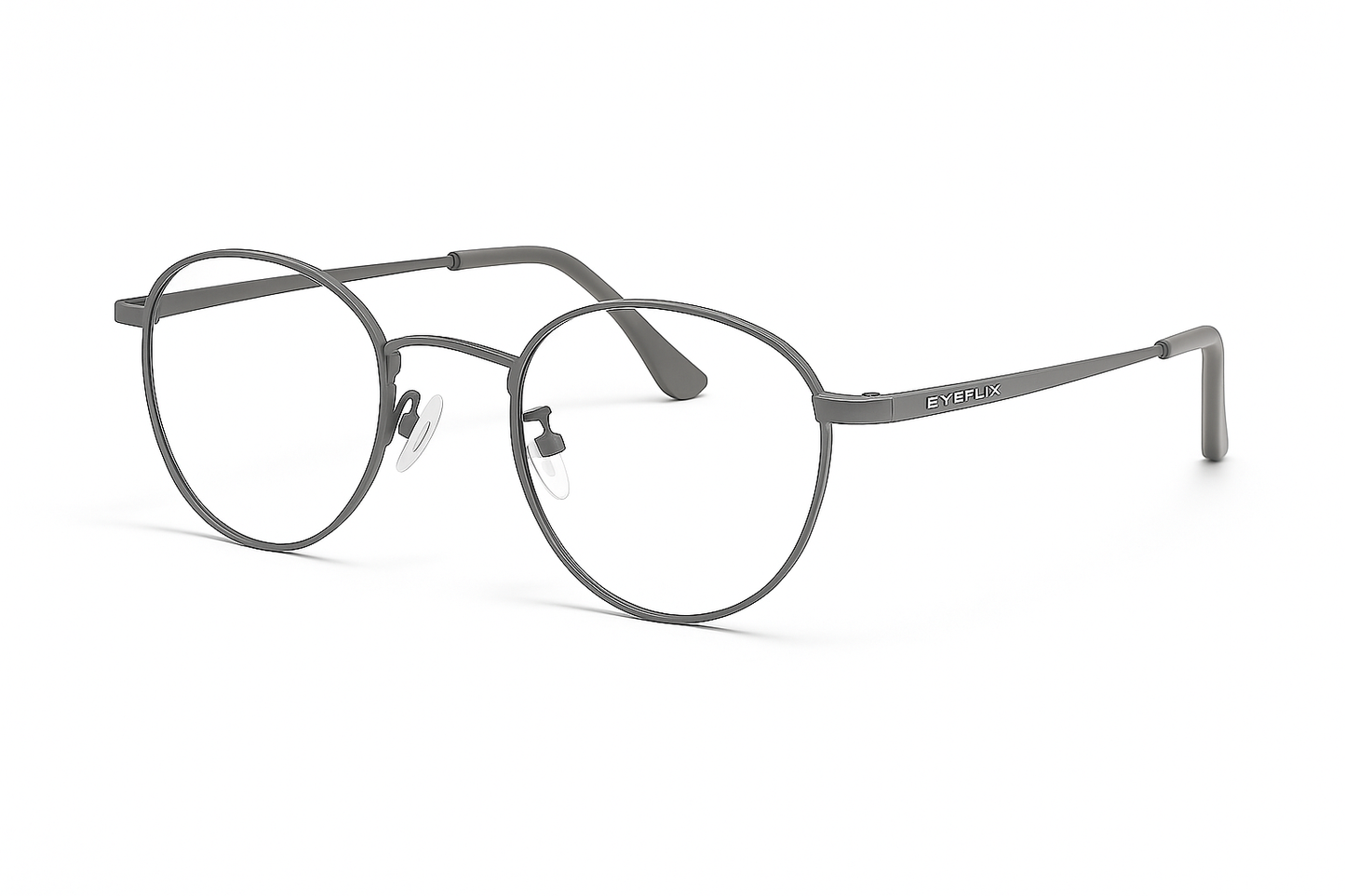 EYEFLIX // RETRO ROUND GREY