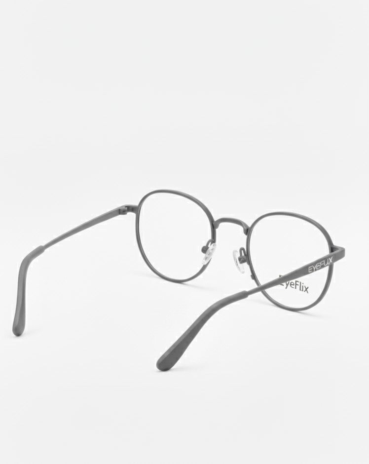 EYEFLIX // RETRO ROUND GREY