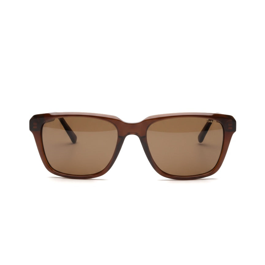EYEFLIX // BROWN FIBRE POLARIZED SUNGLASSES FOR MEN AND WOMEN