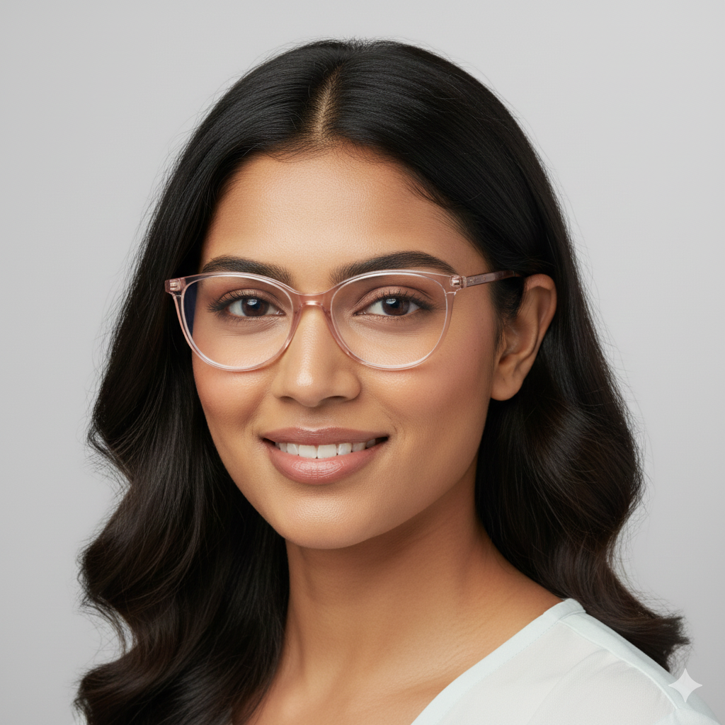 EYEFLIX // GLOSSY PINK CAT EYE FOR WOMEN