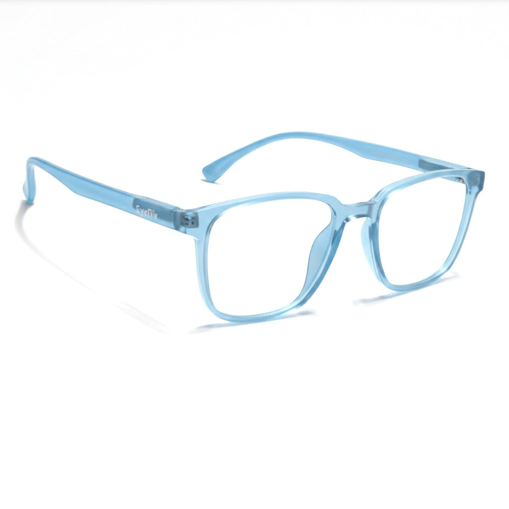 EYEFLIX // GLOSSY SKY BLUE HUSTLE X ONE SQUARE