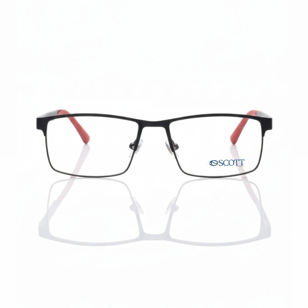 SCOTT Luxury Unisex Metal full rim | Durable Hinge & Comfort Fit