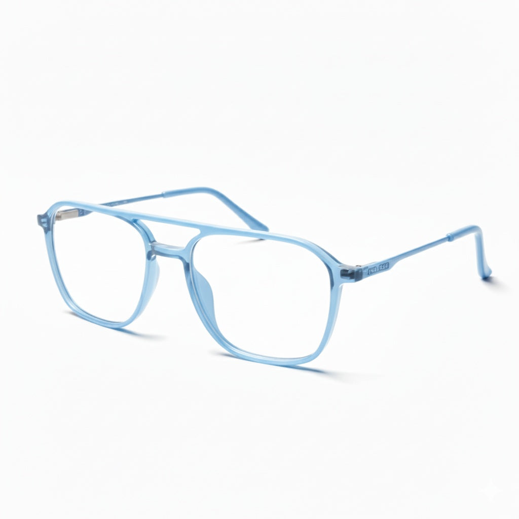 EYEFLIX // LIGHT BLUE SHEET EYEGLASSES FOR MEN AND WOMEN