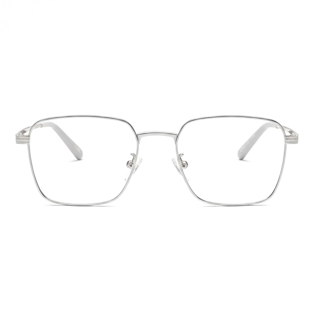 EYEFLIX // SILVER METAL FRAME FOR MEN AND WOMEN