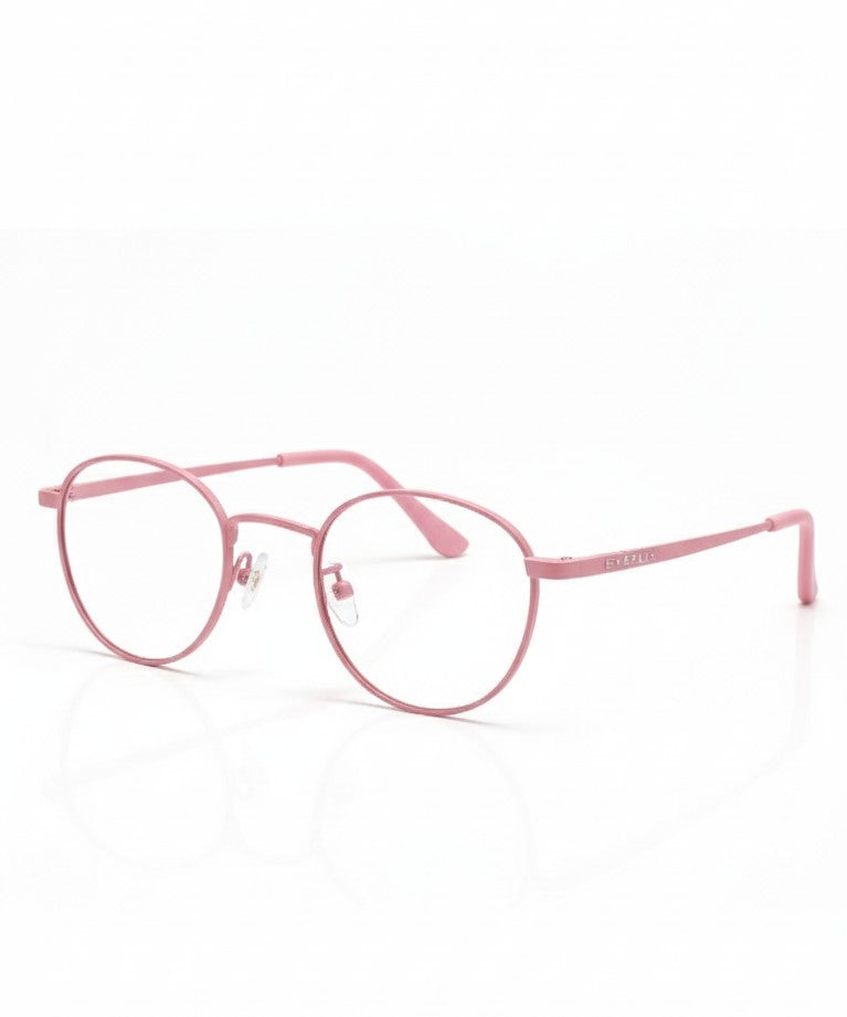 EYEFLIX // RETRO ROUND ROSE GOLD
