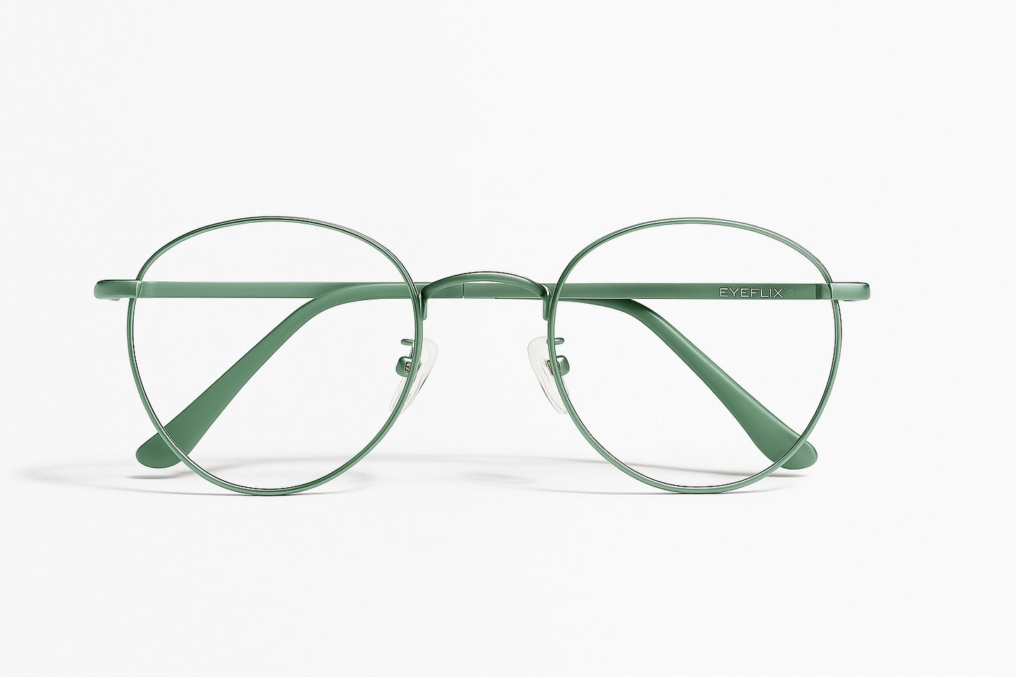 EYEFLIX // RETRO ROUND GREEN