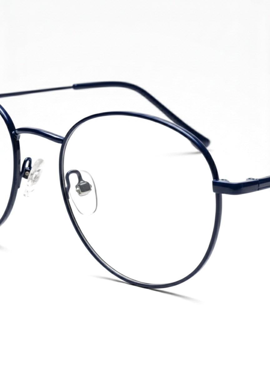 EYEFLIX // ROUND BLUE