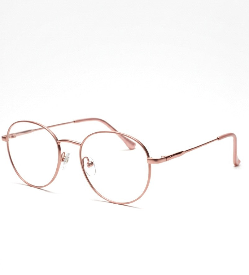 EYEFLIX // ROUND ROSE GOLD