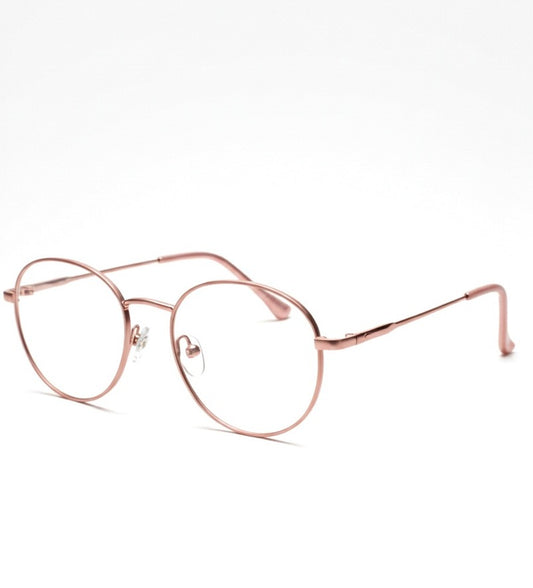 EYEFLIX // ROUND ROSE GOLD