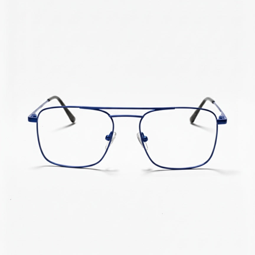 EYEFLIX // SQUARE METAL FOR MEN BLUE