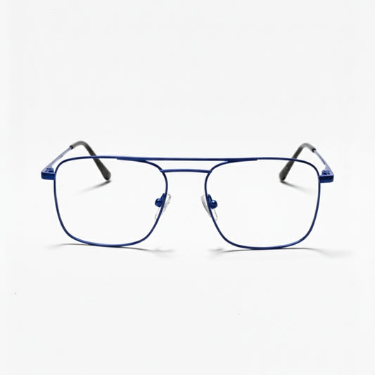 EYEFLIX // SQUARE METAL FOR MEN BLUE
