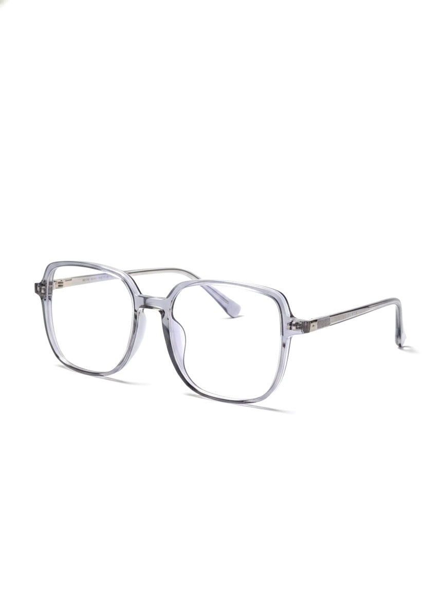 EYEFLIX // GREY GLOSSY SHEET EYEGLASSES