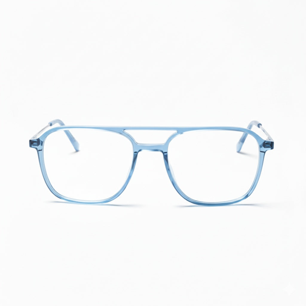 EYEFLIX // LIGHT BLUE SHEET EYEGLASSES FOR MEN AND WOMEN