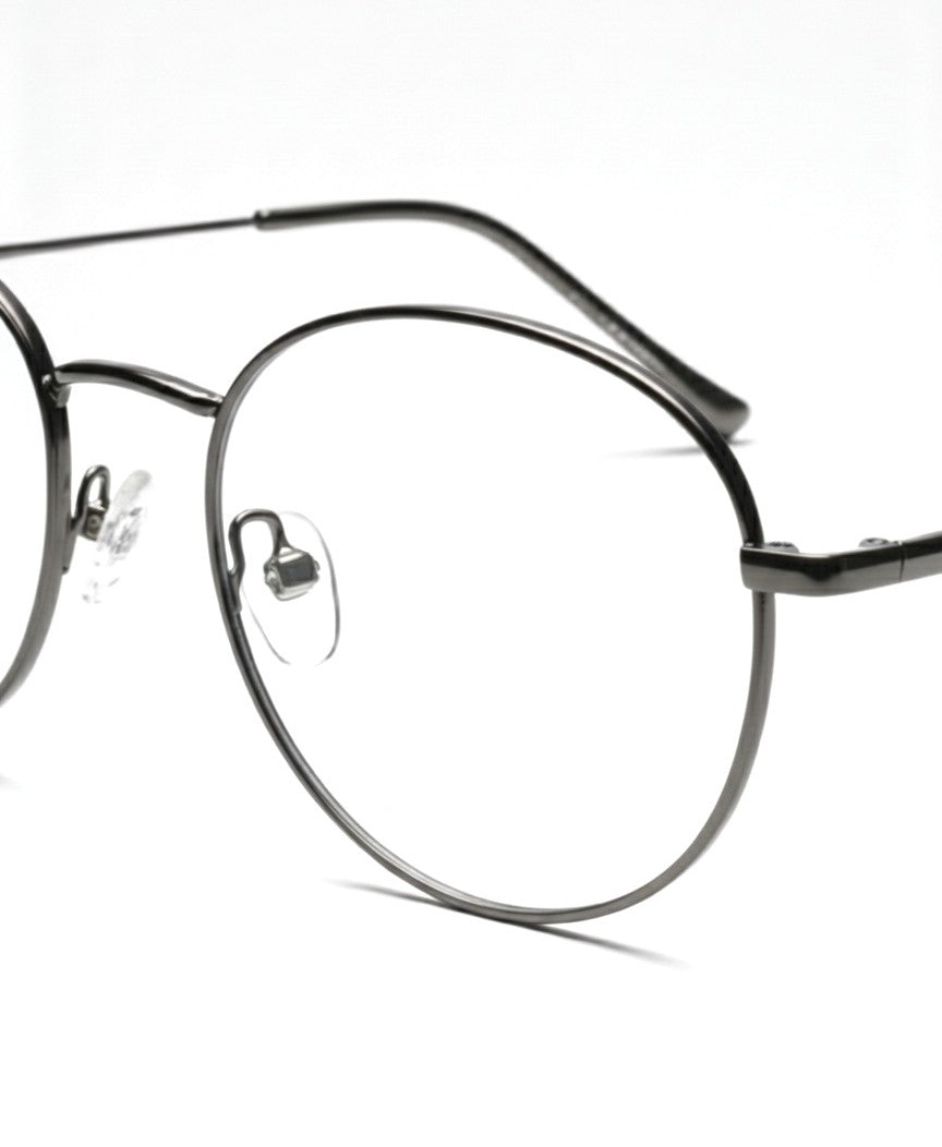 EYEFLIX // ROUND GUN METAL