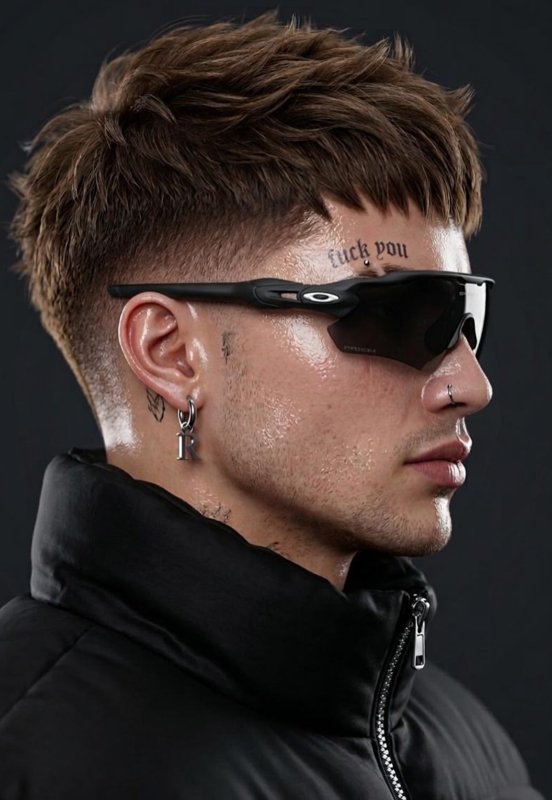 EYEFLIX// SPORTS POLARIZED SUNGLASSES BLACK