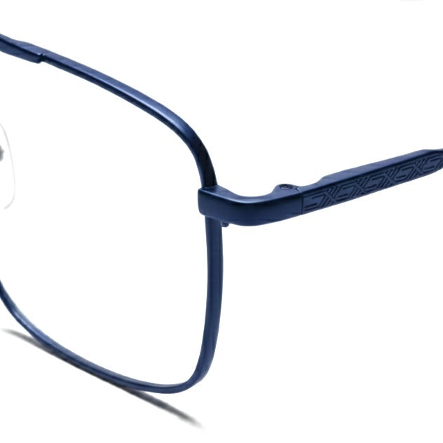 EYEFLIX // SQUARE METAL FOR MEN BLUE