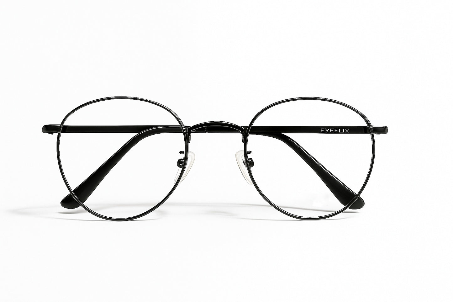 EYEFLIX // RETRO ROUND BLACK