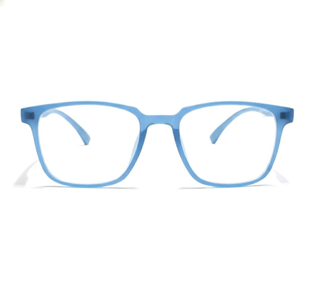 EYEFLIX // GLOSSY SKY BLUE HUSTLE X ONE SQUARE