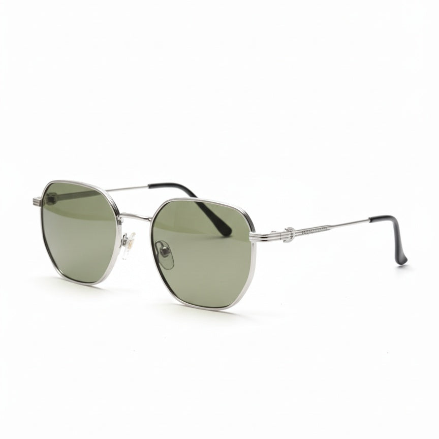 EYEFLIX // ROUND HEXAGONAL SUNGLASSES UV 400 % POLARIZED LENSES FOR MEN AND WOMEN
