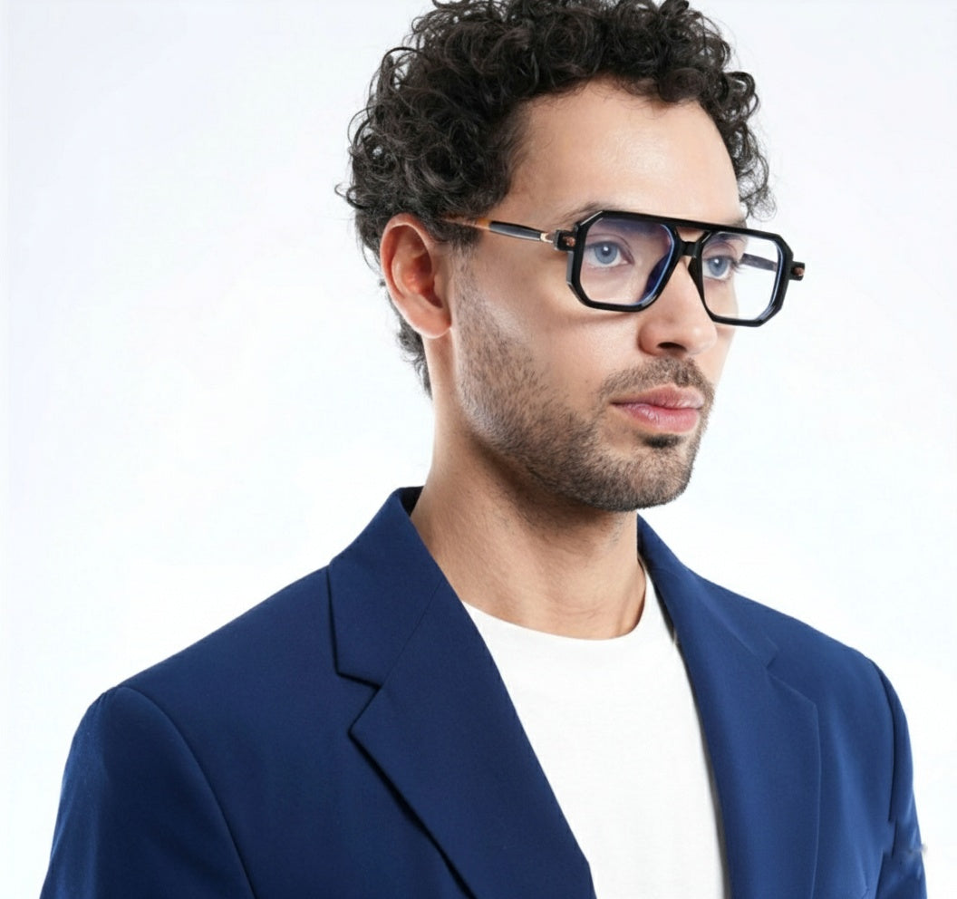 EYEFLIX // GREY GLOSSY GHOST WAYFARE FOR MEN AND WOMEN