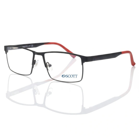 SCOTT Luxury Unisex Metal full rim | Durable Hinge & Comfort Fit