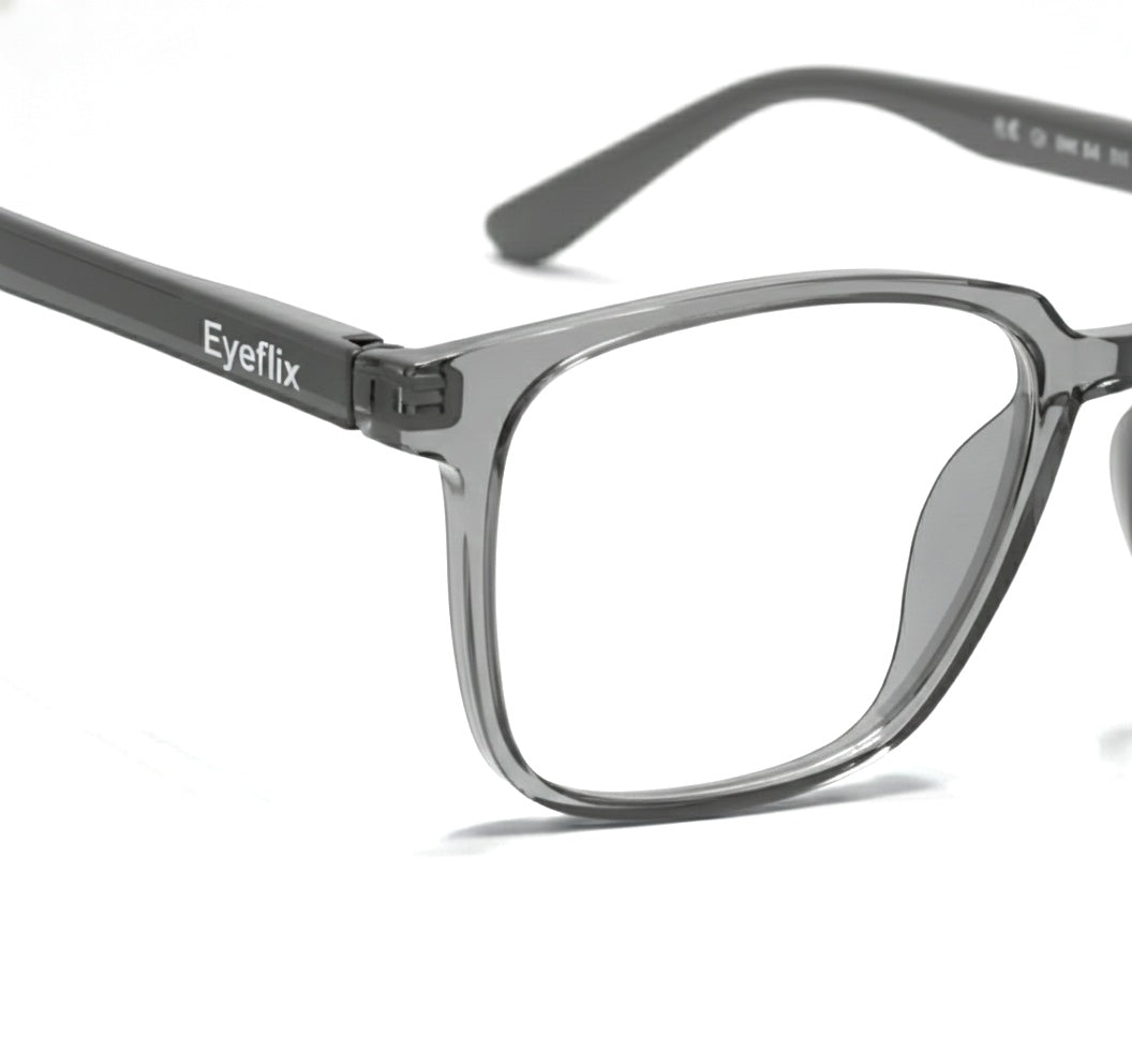 EYEFLIX // GLOSSY GREY HUSTLE X ONE SQUARE