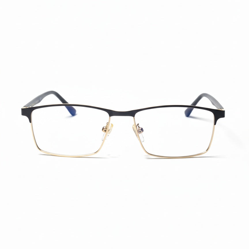 EYEFLIX // RECTANGLE METAL FRAME FOR MEN AND WOMEN