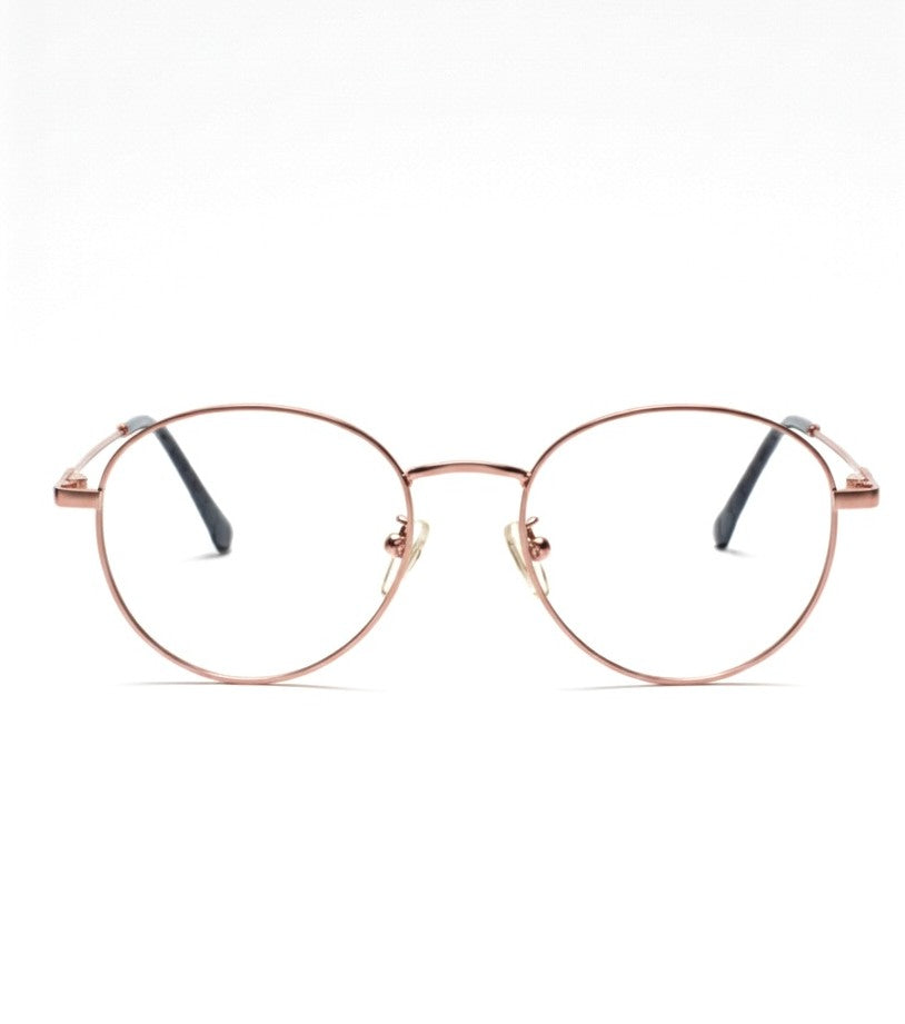 EYEFLIX // ROUND ROSE GOLD