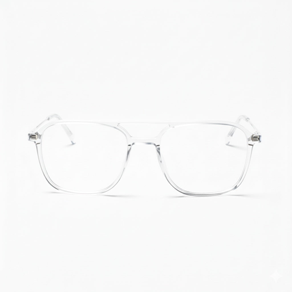 EYEFLIX // TRANSPARENT SHEET EYEGLASSES FOR MEN AND WOMEN