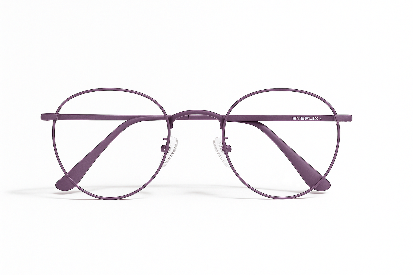 EYEFLIX // RETRO ROUND PURPLE