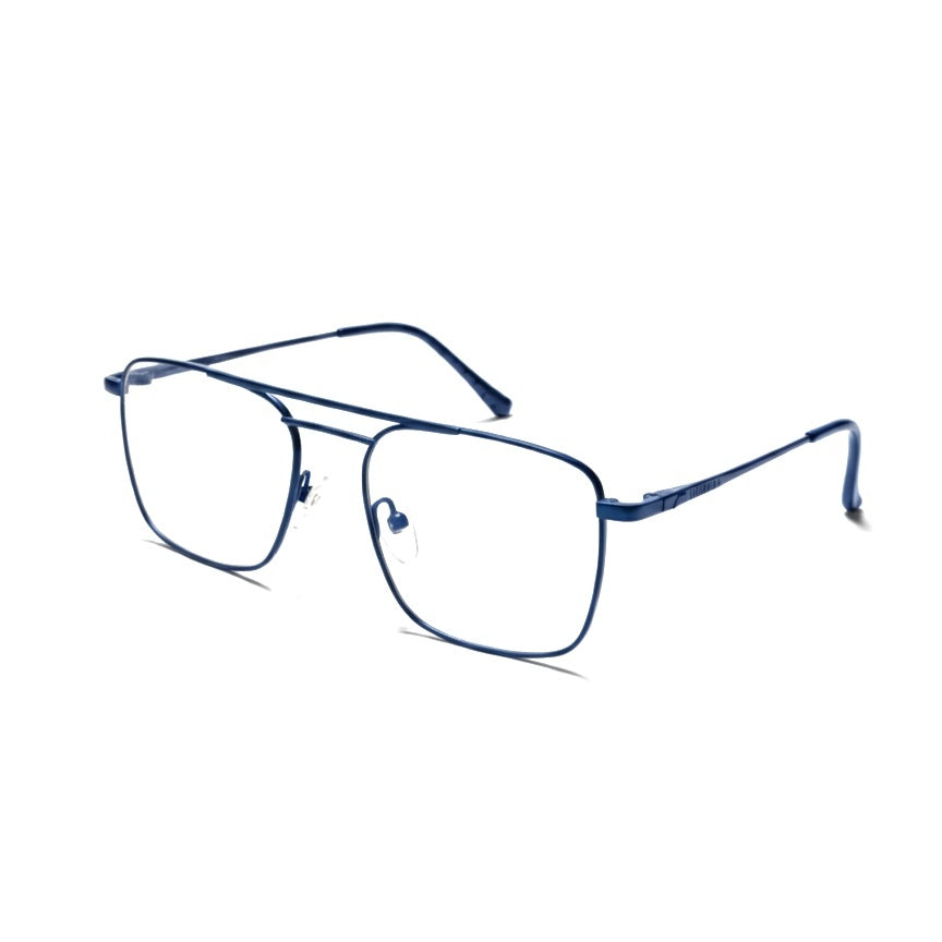 EYEFLIX // SQUARE METAL FOR MEN BLUE