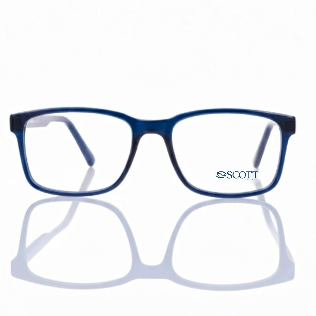 SCOTT Luxury Unisex Blue fibre frame | Durable Hinge & Comfort Fit